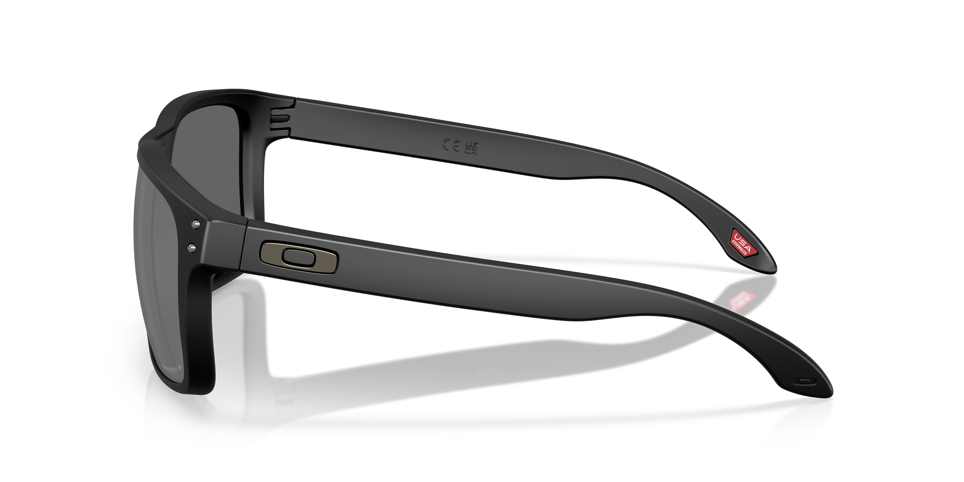 Oakley OO9487 Holbrook XXL Unisex Rectangle Prizm Polarized Sunglasses - Matte Black Frame
