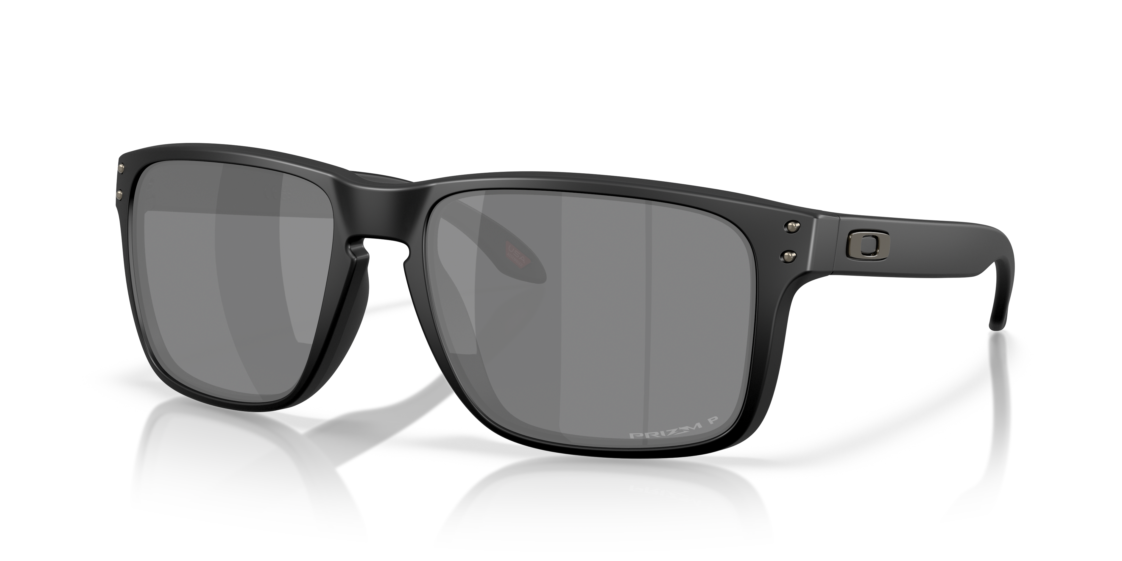 Oakley OO9487 Holbrook XXL Unisex Rectangle Prizm Polarized Sunglasses - Matte Black Frame