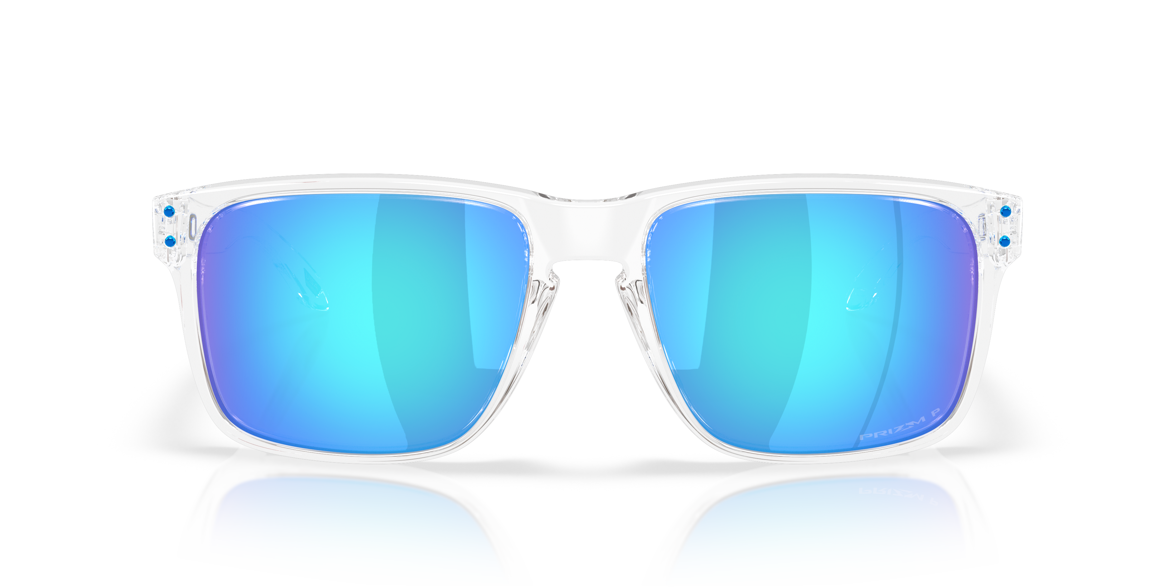 Oakley OO9487 Holbrook XXL Unisex Rectangle Prizm Polarized Sunglasses - Polished Clear Frame