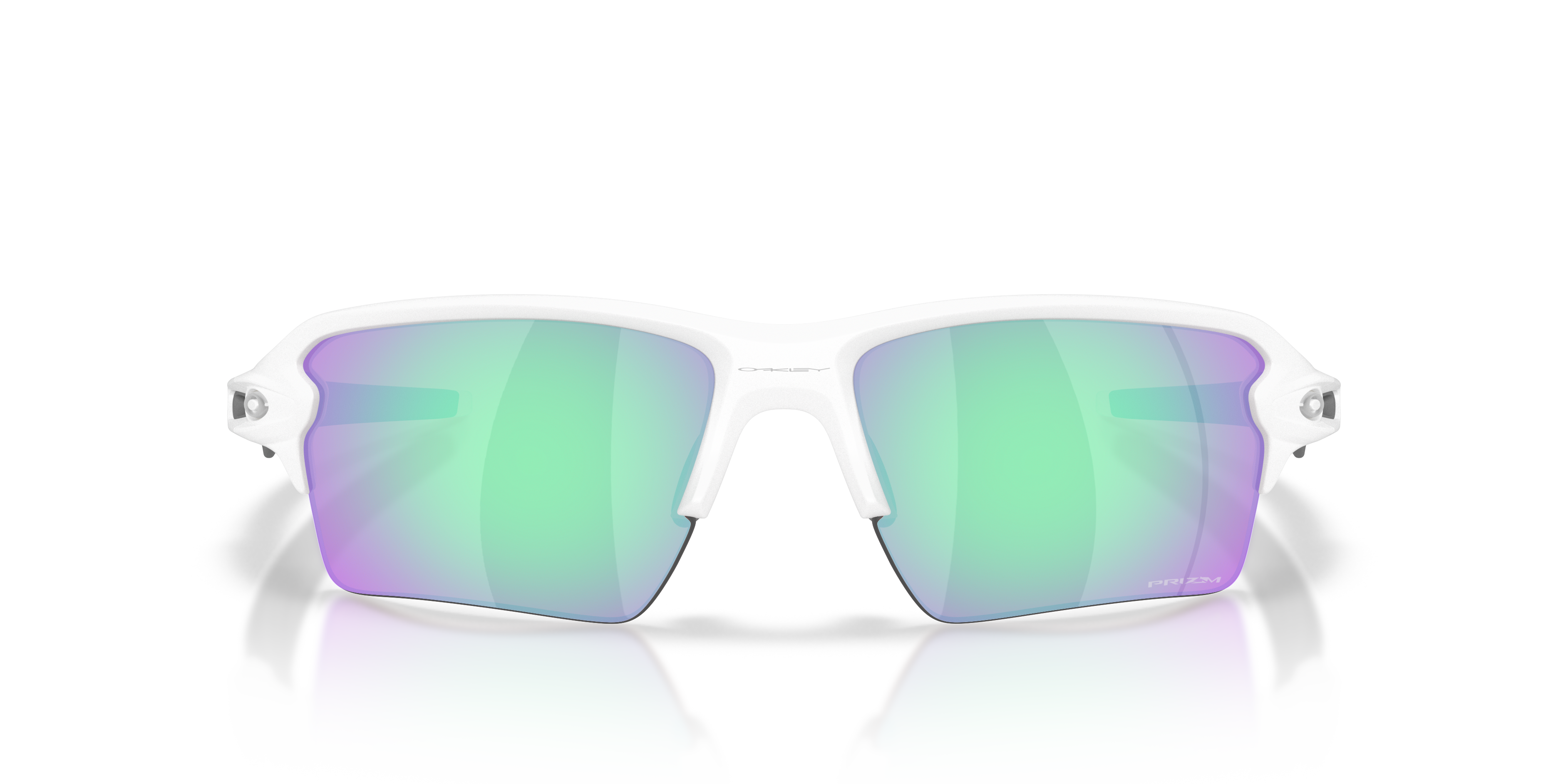 Oakley OO9488 Flak 2.0 XXL On The Green Collection Men's Prizm Sport Sunglasses - Matte White