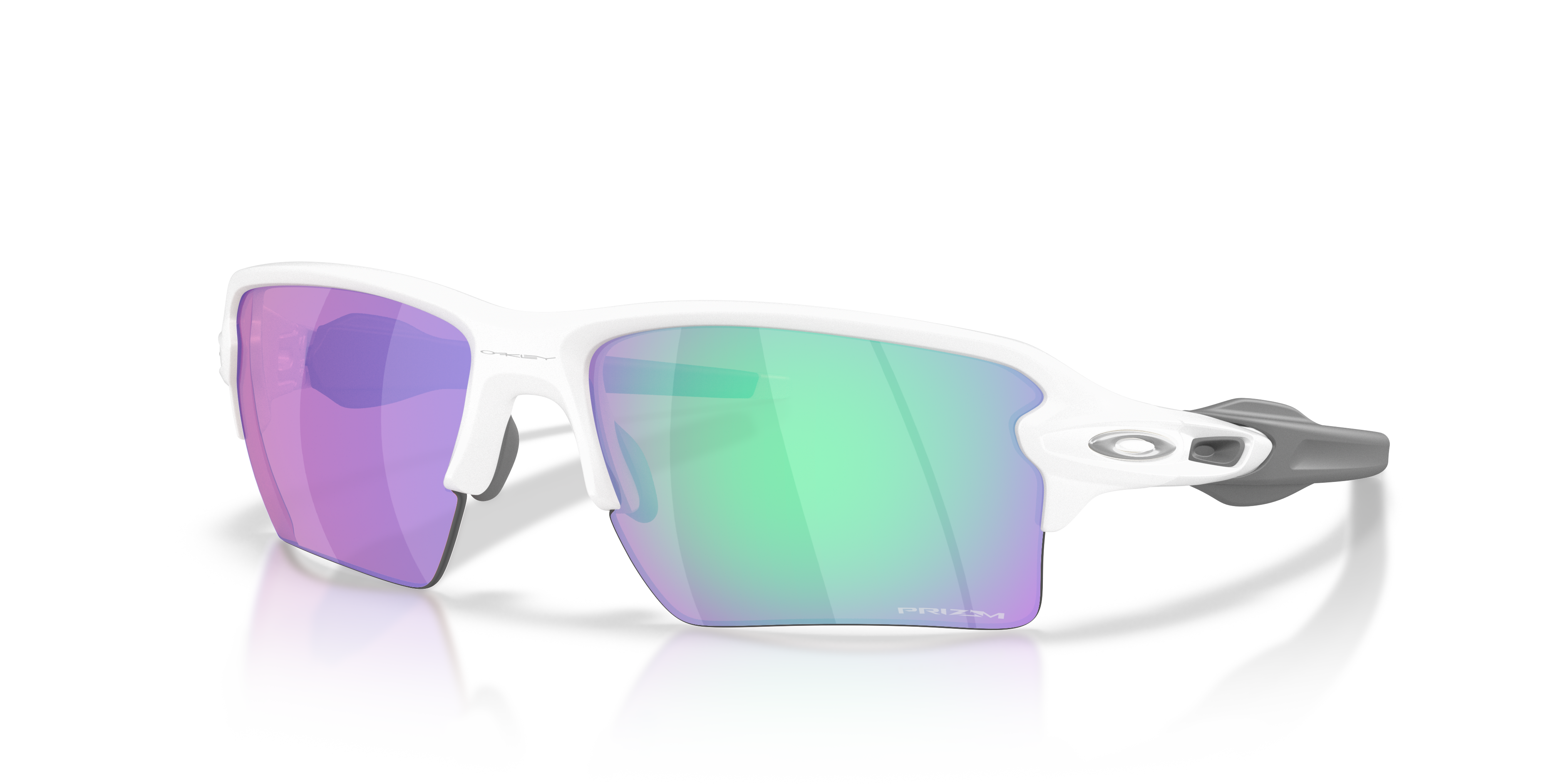 Oakley OO9488 Flak 2.0 XXL On The Green Collection Men's Prizm Sport Sunglasses - Matte White