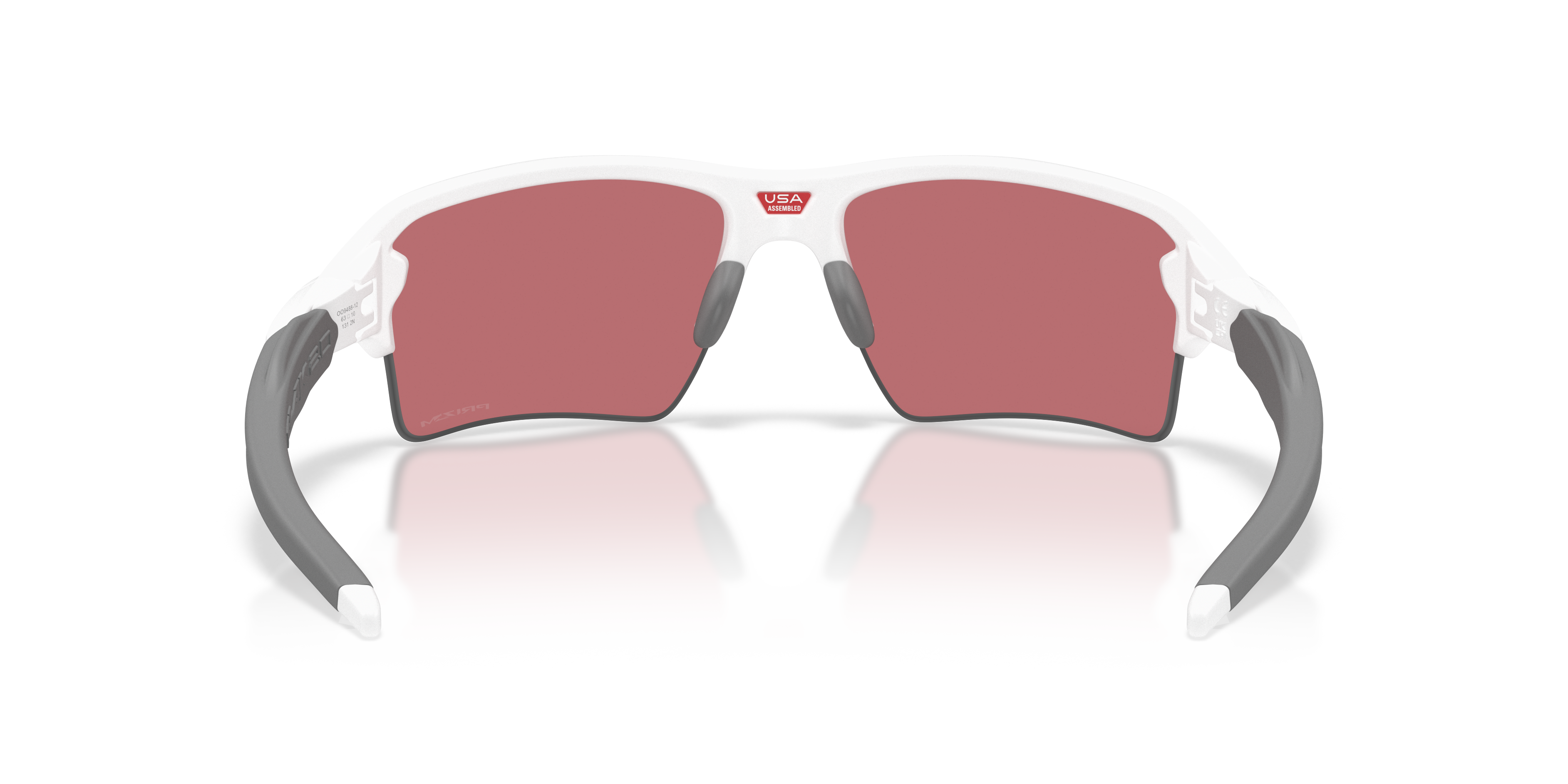 Oakley OO9488 Flak 2.0 XXL On The Green Collection Men's Prizm Sport Sunglasses - Matte White