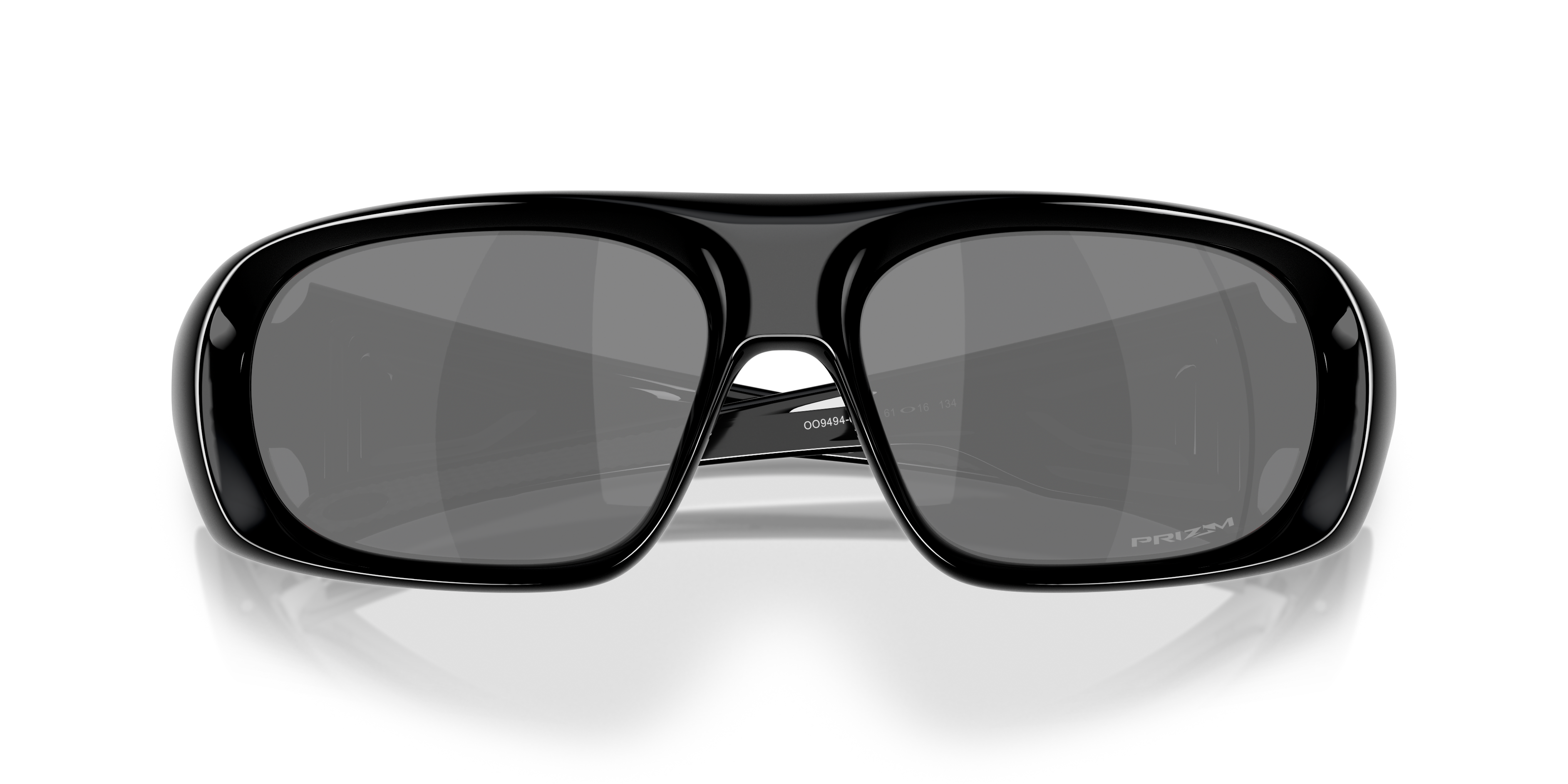 Oakley OO9491 Belleville Unisex Rectangle Prizm Sunglasses - Polished Black Frame