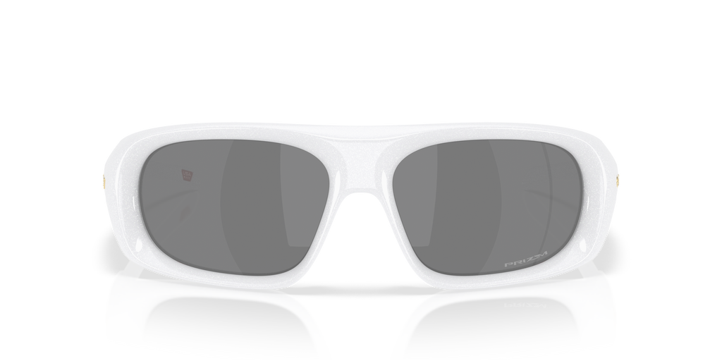 Oakley OO9491 Belleville Unisex Rectangle Prizm Sunglasses - Pearl White Frame