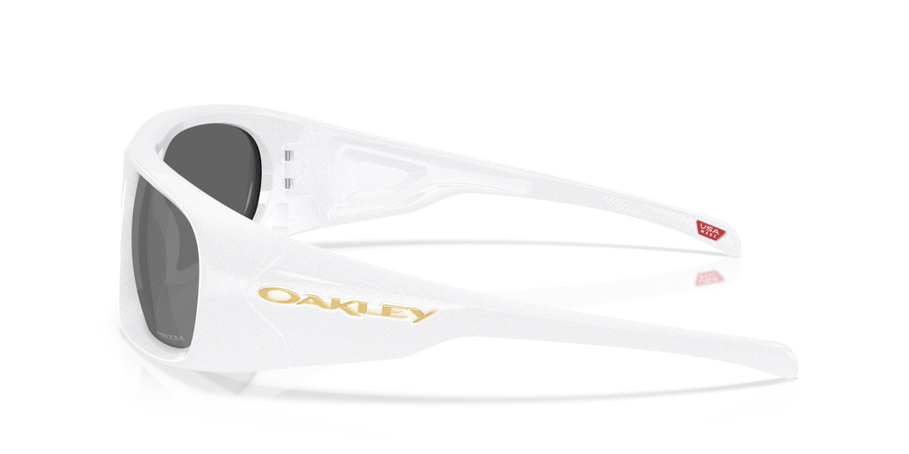 Oakley OO9491 Belleville Unisex Rectangle Prizm Sunglasses - Pearl White Frame