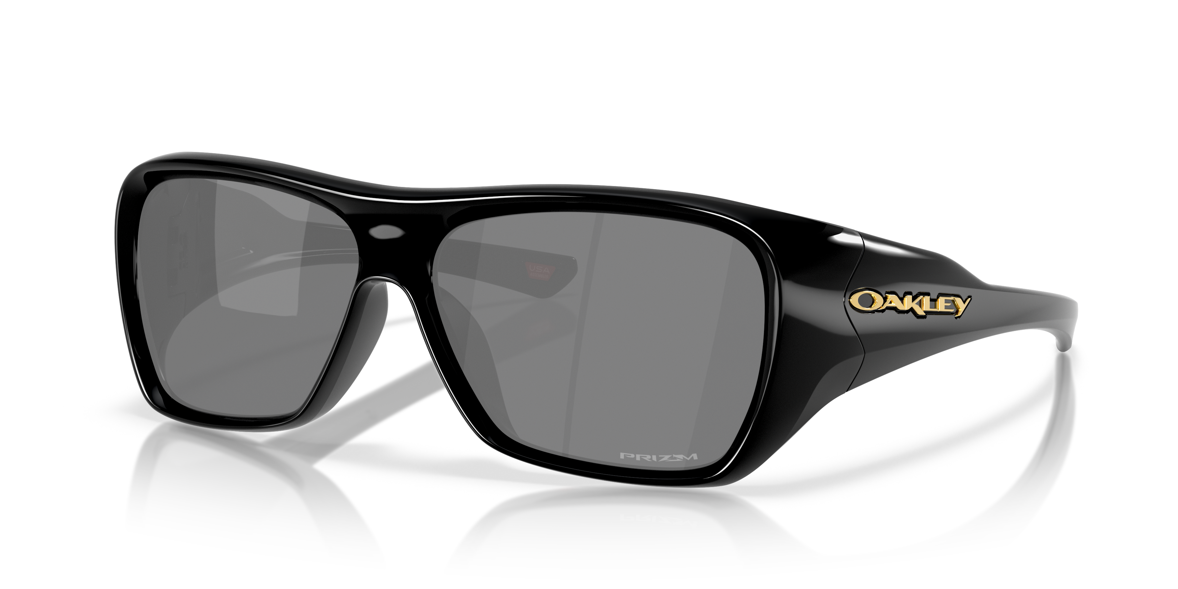 Oakley OO9492 Chaminade Unisex Rectangle Prizm Sunglasses - Polished Black Frame