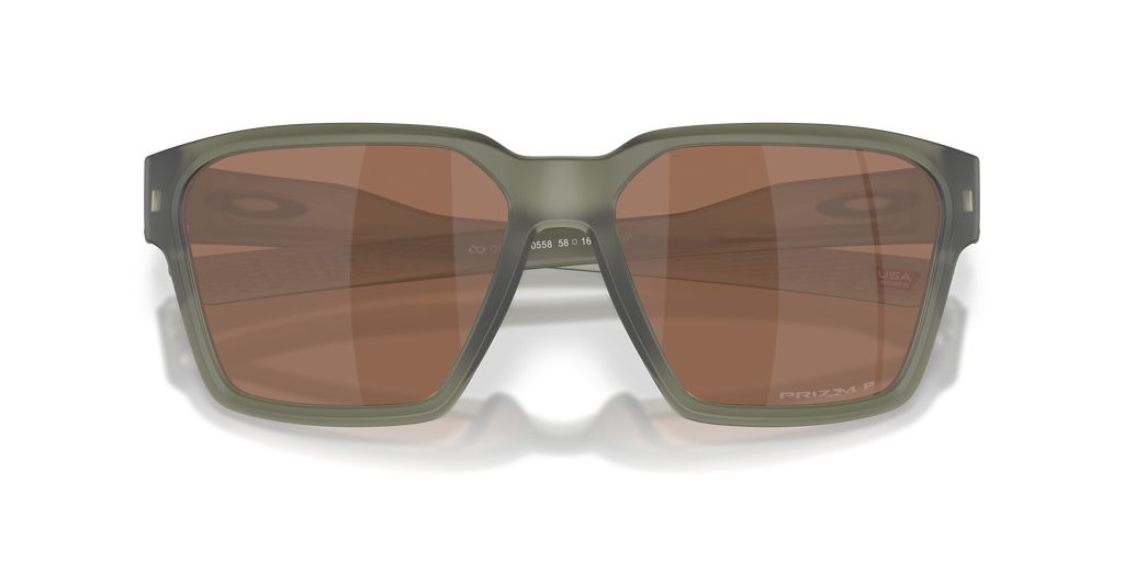 Oakley OO9497 Briza Men's Square Prizm Sunglasses - Matte White Frame