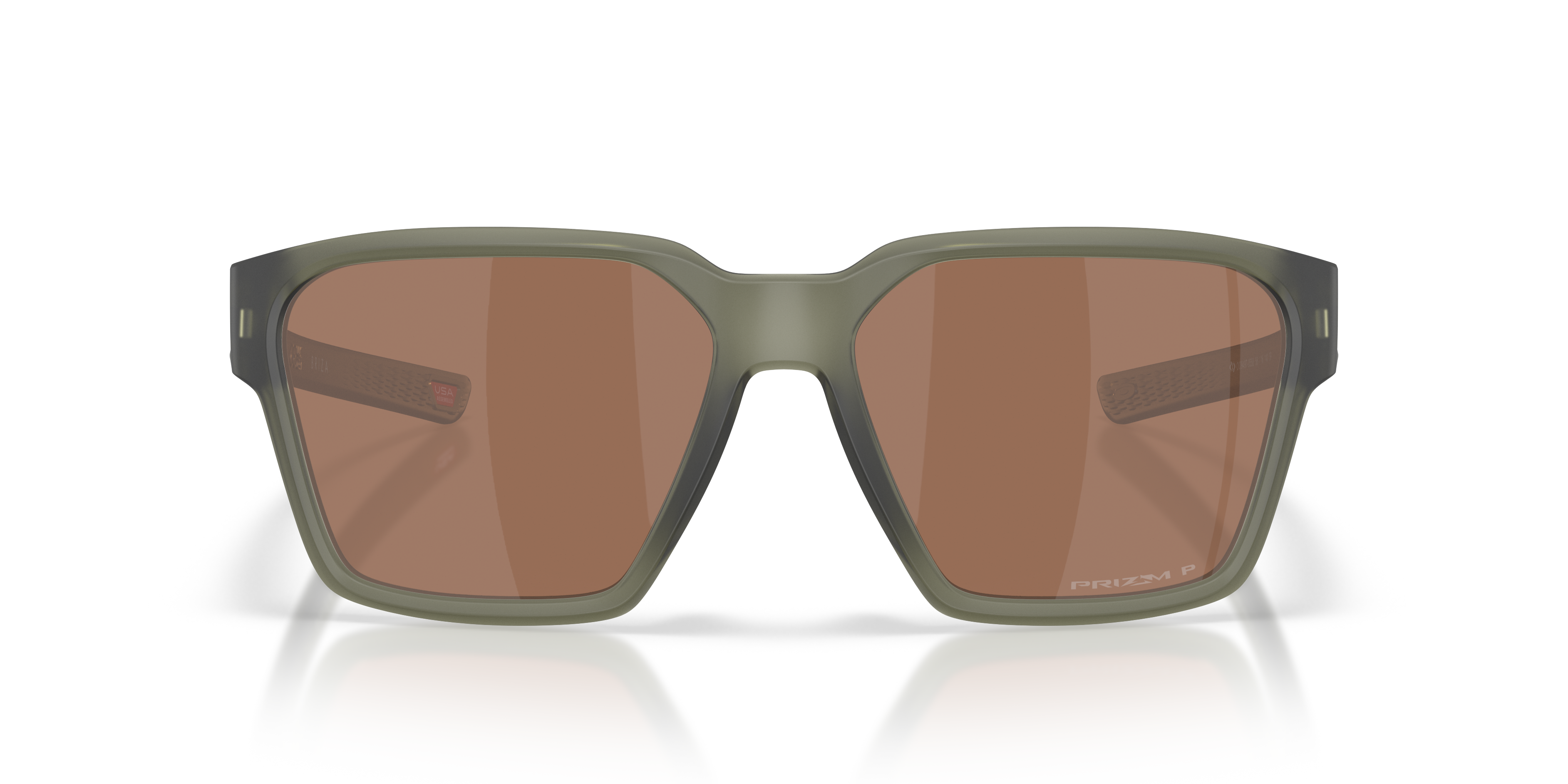 Oakley OO9497 Briza Men's Square Prizm Sunglasses - Matte Olive Ink Frame
