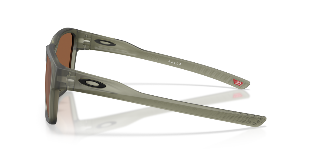 Oakley OO9497 Briza Men's Square Prizm Sunglasses - Matte White Frame