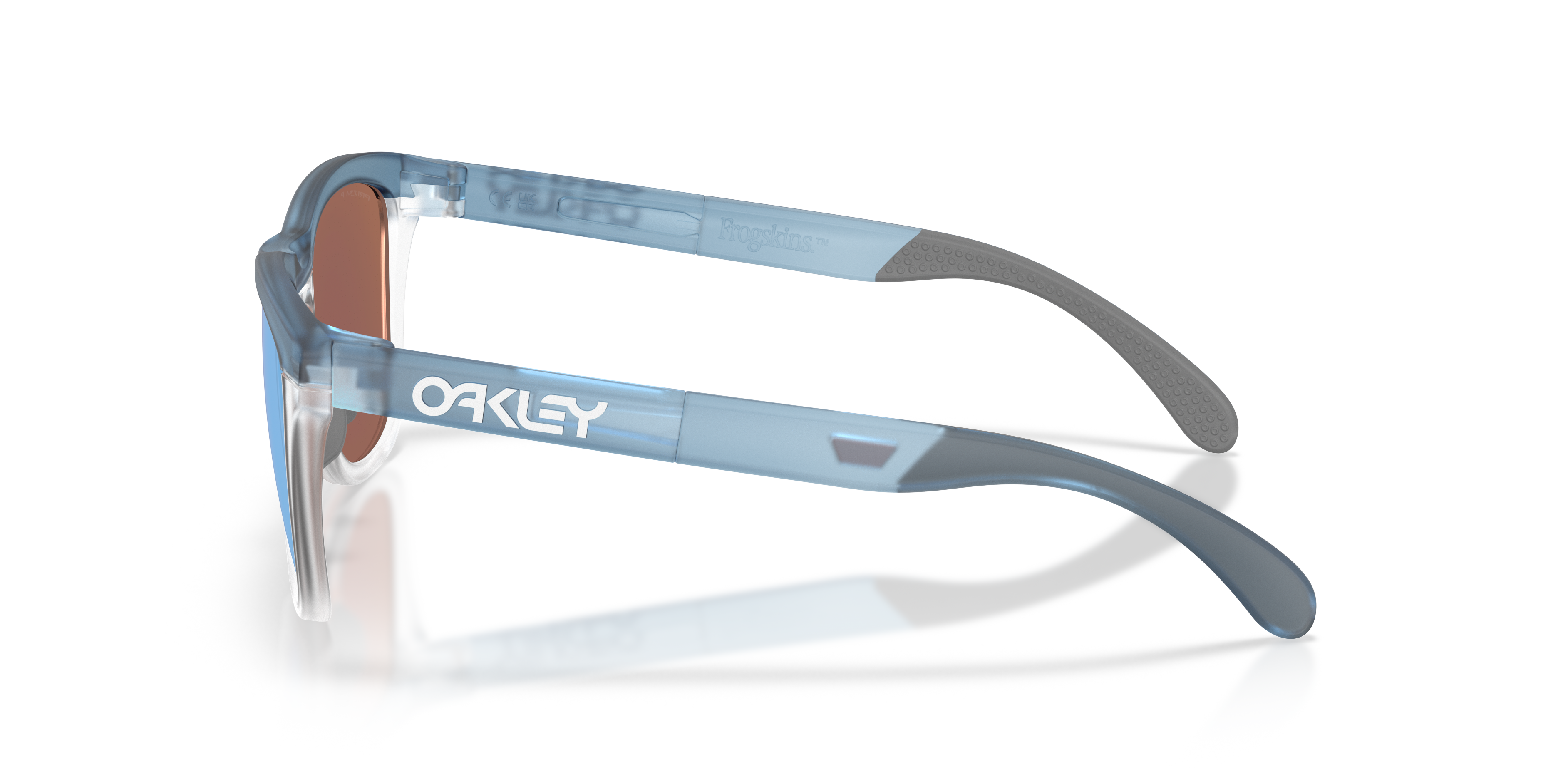 Oakley OO9503 Frogskins Range XL Unisex Round Prizm Polarized Sunglasses - Prizm Deep Water