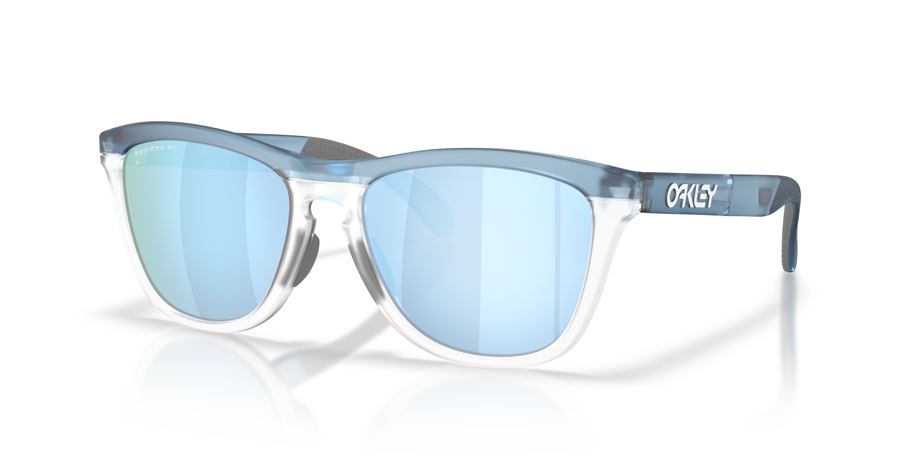 Oakley OO9503 Frogskins Range XL Unisex Round Prizm Polarized Sunglasses - Prizm Deep Water