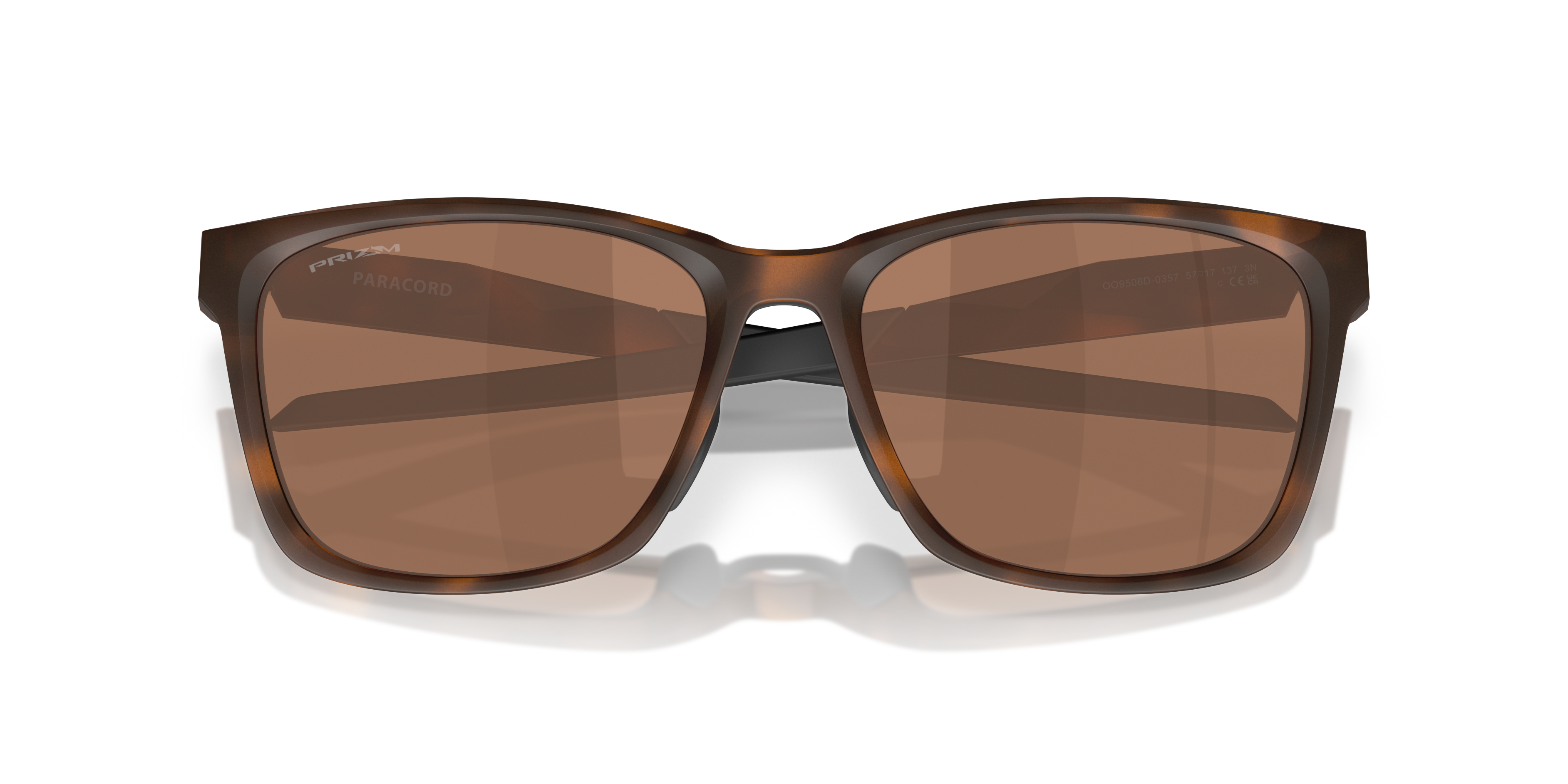 Oakley OO9506D Paracord Unisex Square Prizm Sunglasses - Matte Black Frame