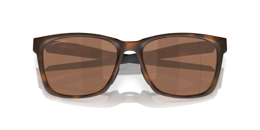 Oakley OO9506D Paracord Unisex Square Prizm Sunglasses - Matte Brown Tortoise Frame