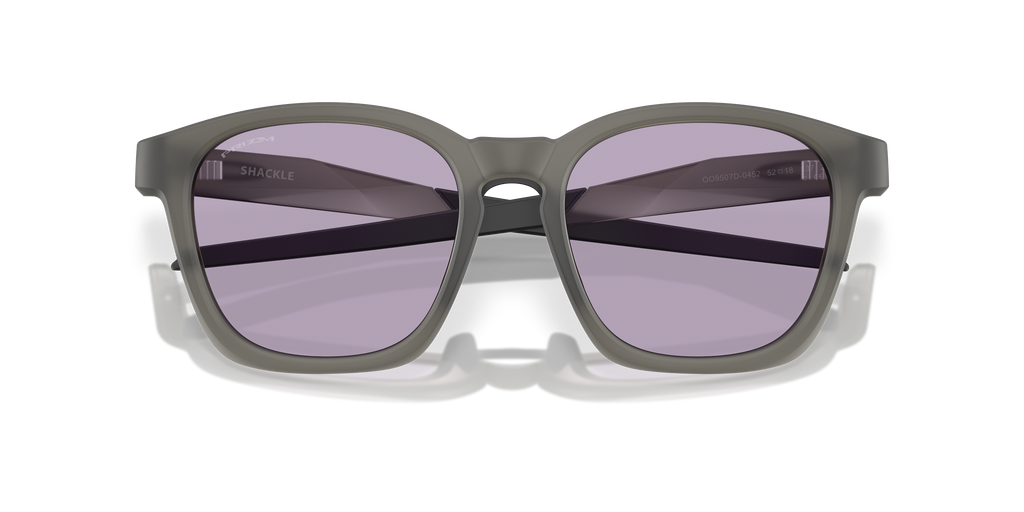 Oakley OO9507D Shackle Unisex Square Prizm Sunglasses - Blue Steel Frame