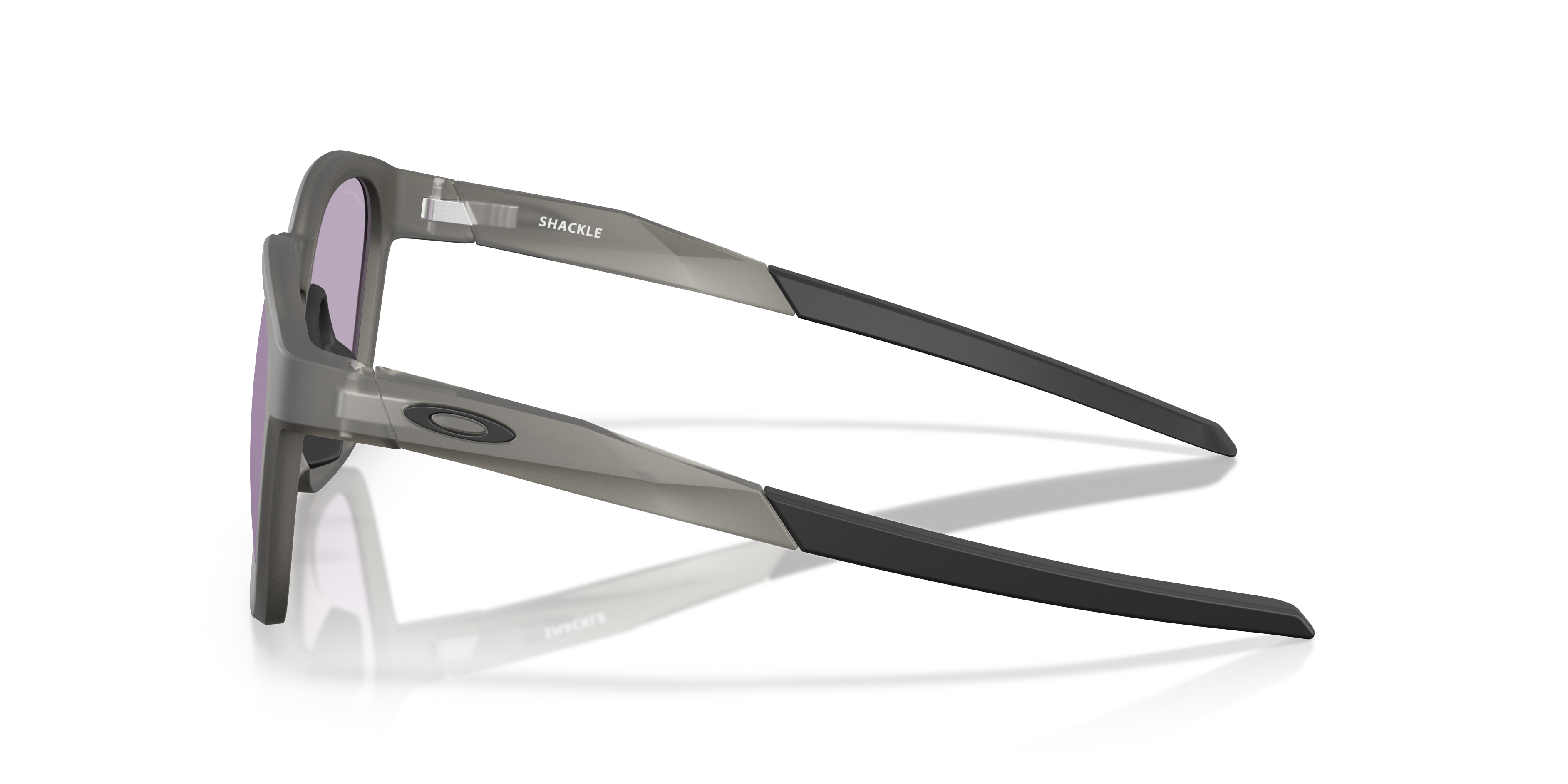 Oakley OO9507D Shackle Unisex Square Prizm Sunglasses - Matte Grey Smoke Frame