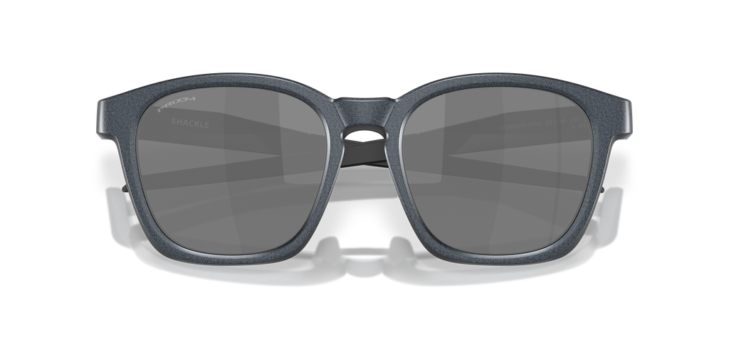 Oakley OO9507D Shackle Unisex Square Prizm Sunglasses - Blue Steel Frame