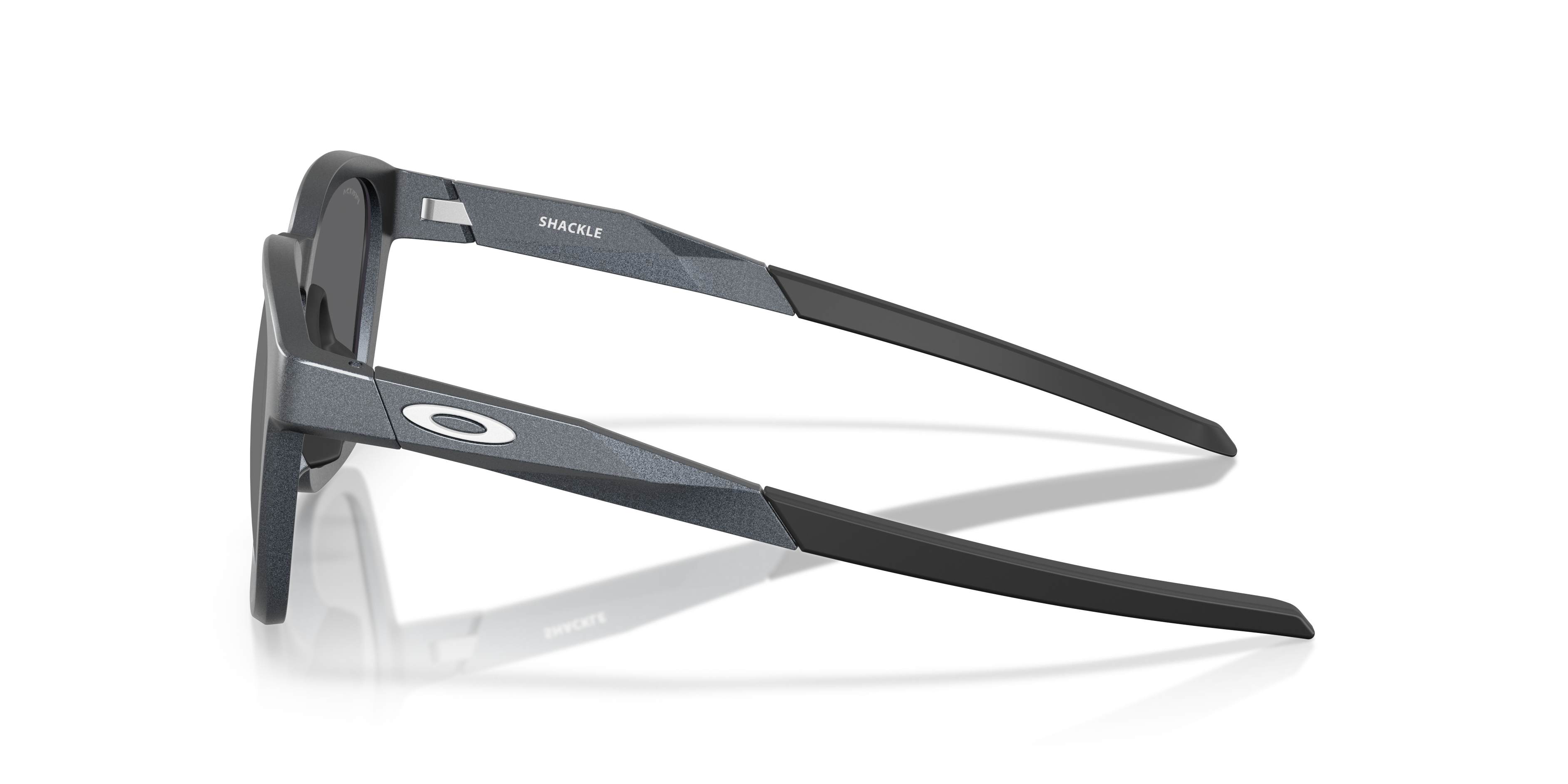 Oakley OO9507D Shackle Unisex Square Prizm Sunglasses - Blue Steel Frame