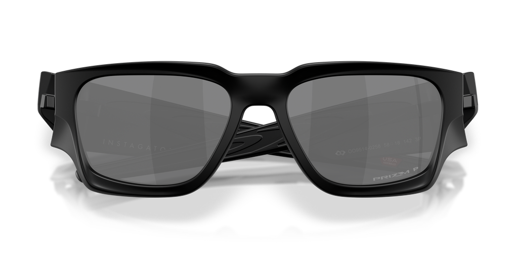 Oakley OO9514 Instagator Men's Rectangle Prizm Polarized Sunglasses - Matte Olive Ink Frame