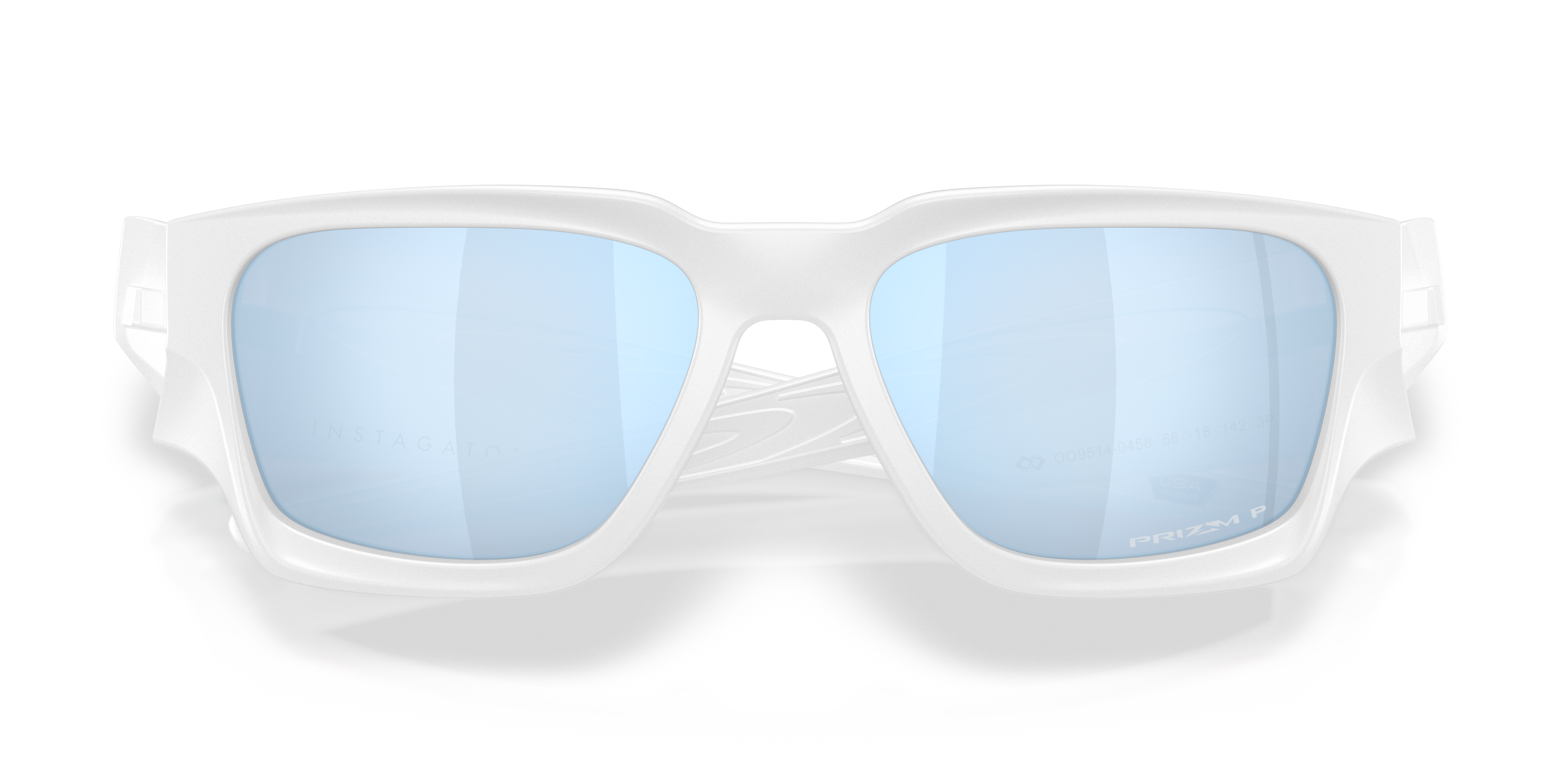 Oakley OO9514 Instagator Men's Rectangle Prizm Polarized Sunglasses - Matte Olive Ink Frame