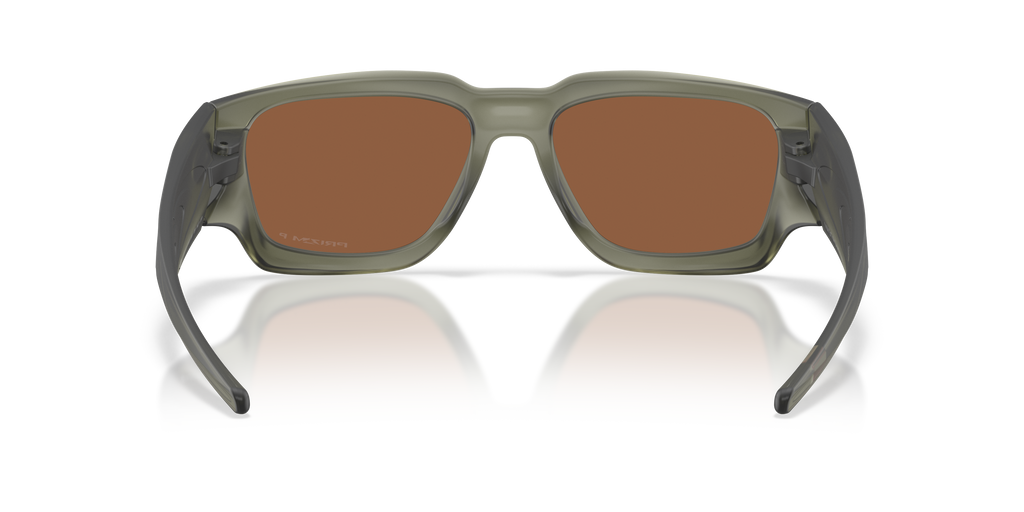 Oakley OO9514 Instagator Men's Rectangle Prizm Polarized Sunglasses - Matte White Frame