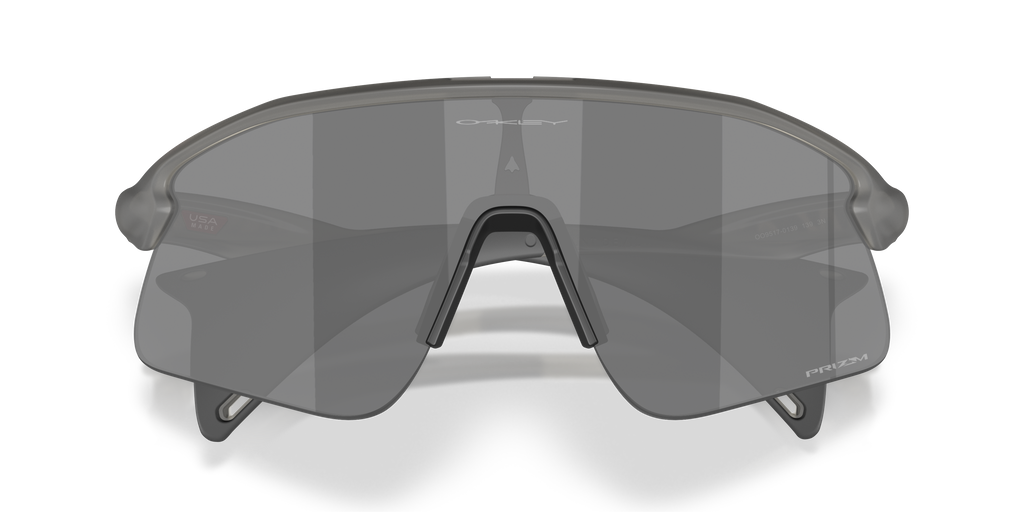 Oakley OO9517 Stunt Devil Unisex Rectangle Prizm Sunglasses - Grey Smoke Frame