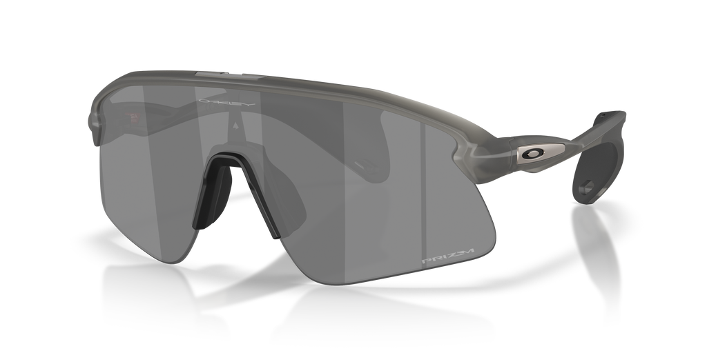Oakley OO9517 Stunt Devil Unisex Rectangle Prizm Sunglasses - Matte Black Frame