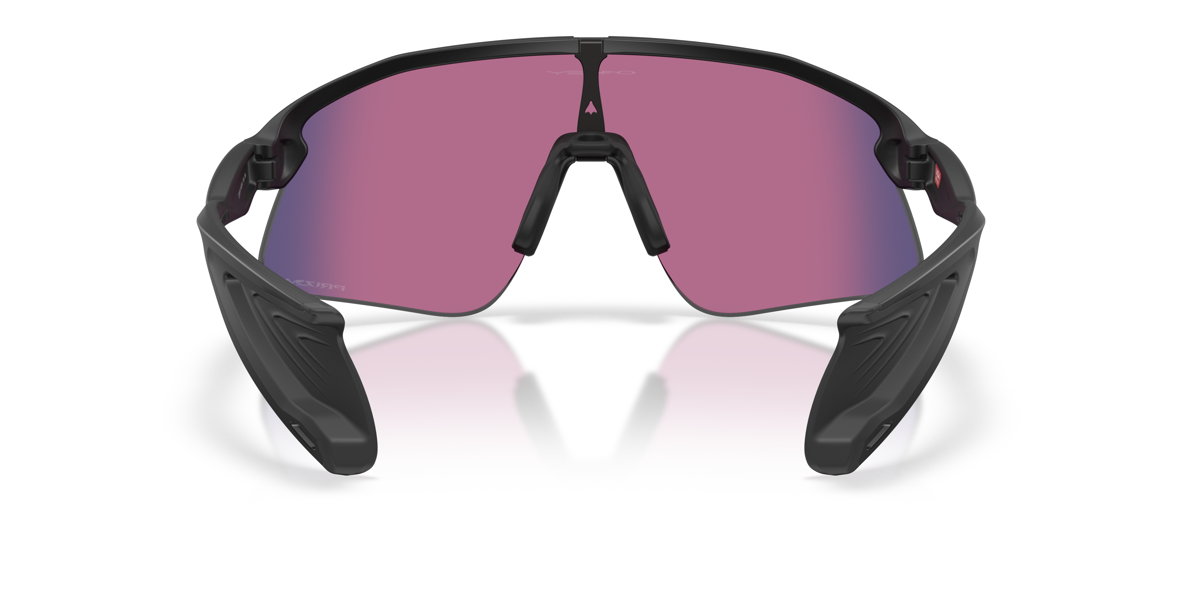 Oakley OO9517 Stunt Devil Unisex Rectangle Prizm Sunglasses - Grey Smoke Frame