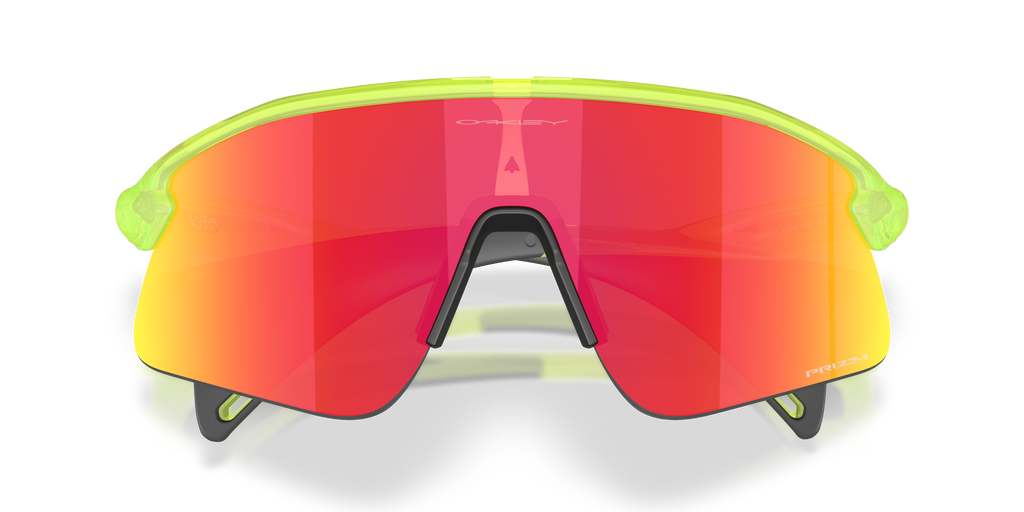 Oakley OO9517 Stunt Devil Unisex Rectangle Prizm Sunglasses - Grey Smoke Frame