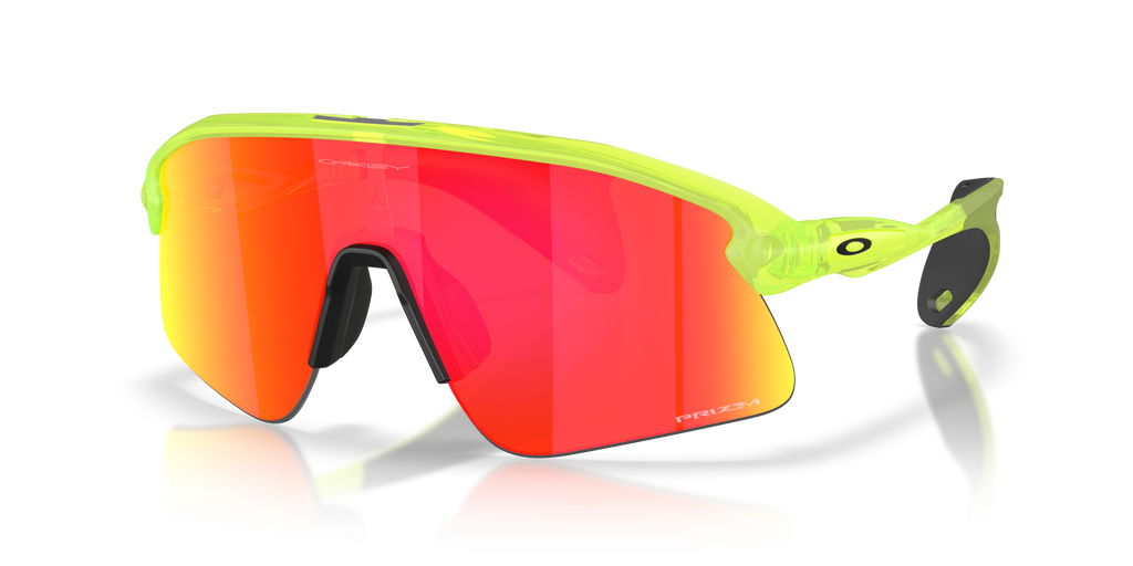 Oakley OO9517 Stunt Devil Unisex Rectangle Prizm Sunglasses - Grey Smoke Frame