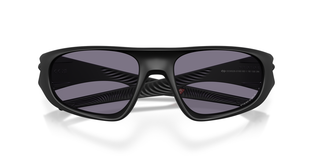 Oakley OO9528 Neoforma Unisex Oval Prizm Sunglasses - Matte Clear Frame