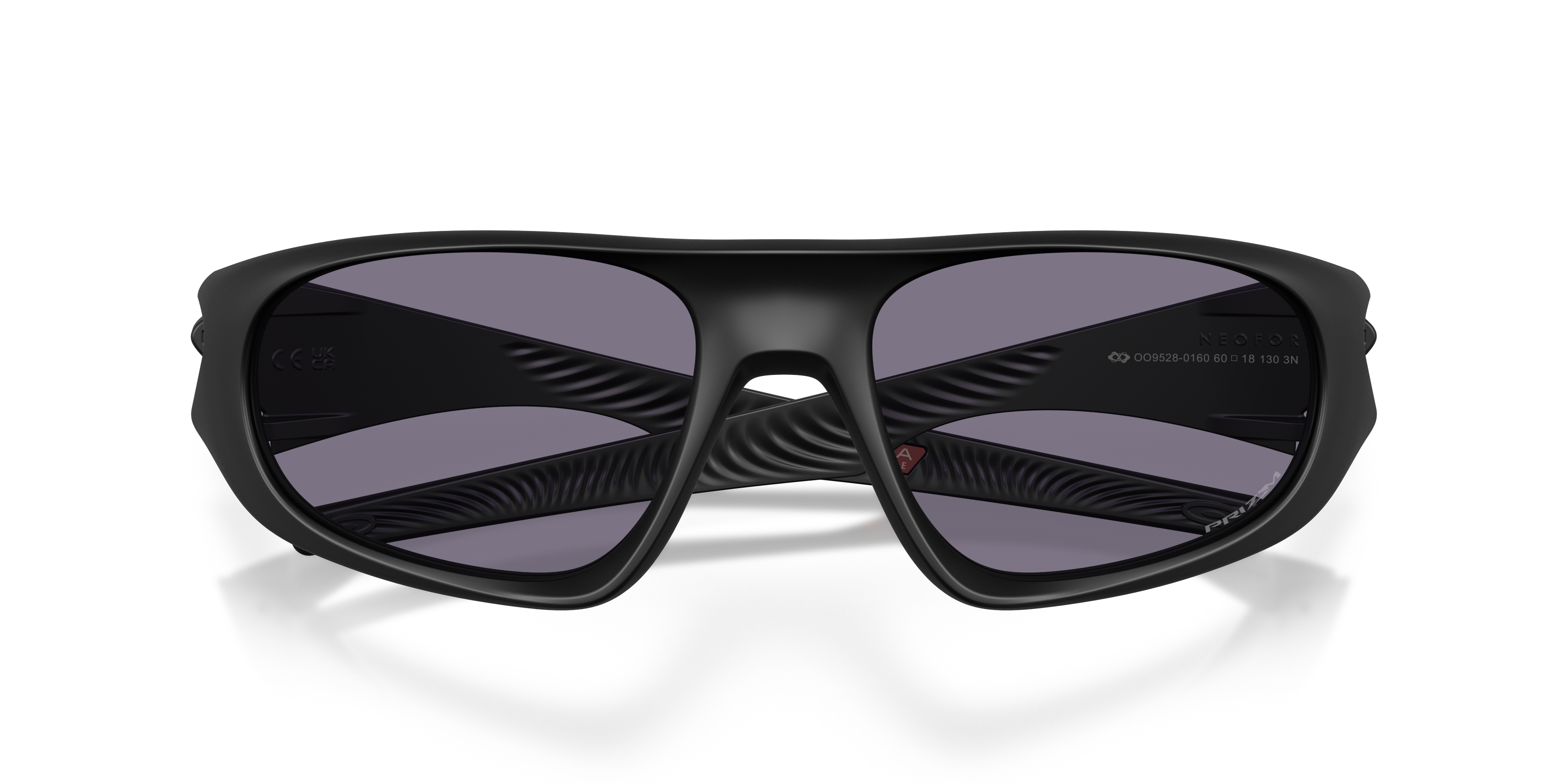 Oakley OO9528 Neoforma Unisex Oval Prizm Sunglasses - Matte Rootbeer Frame