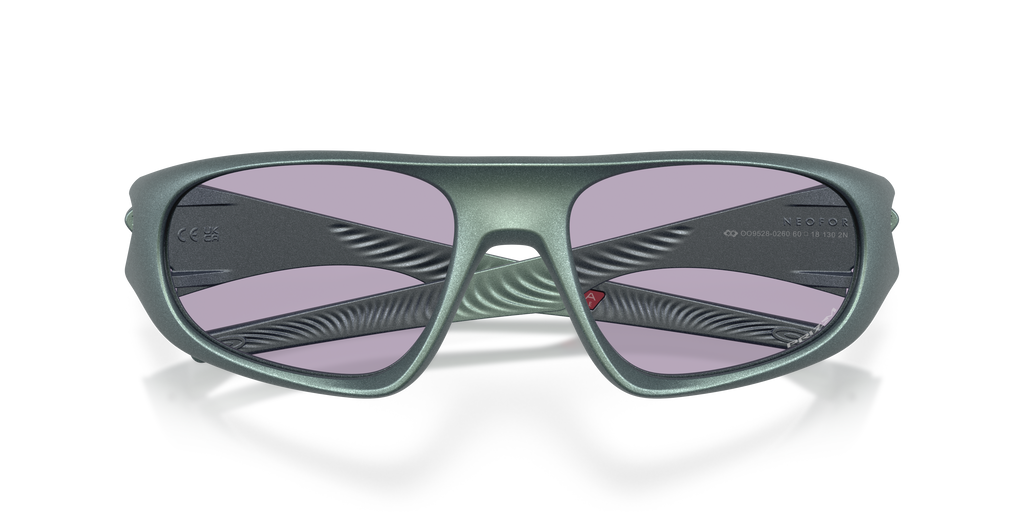 Oakley OO9528 Neoforma Unisex Oval Prizm Sunglasses - Matte Rootbeer Frame