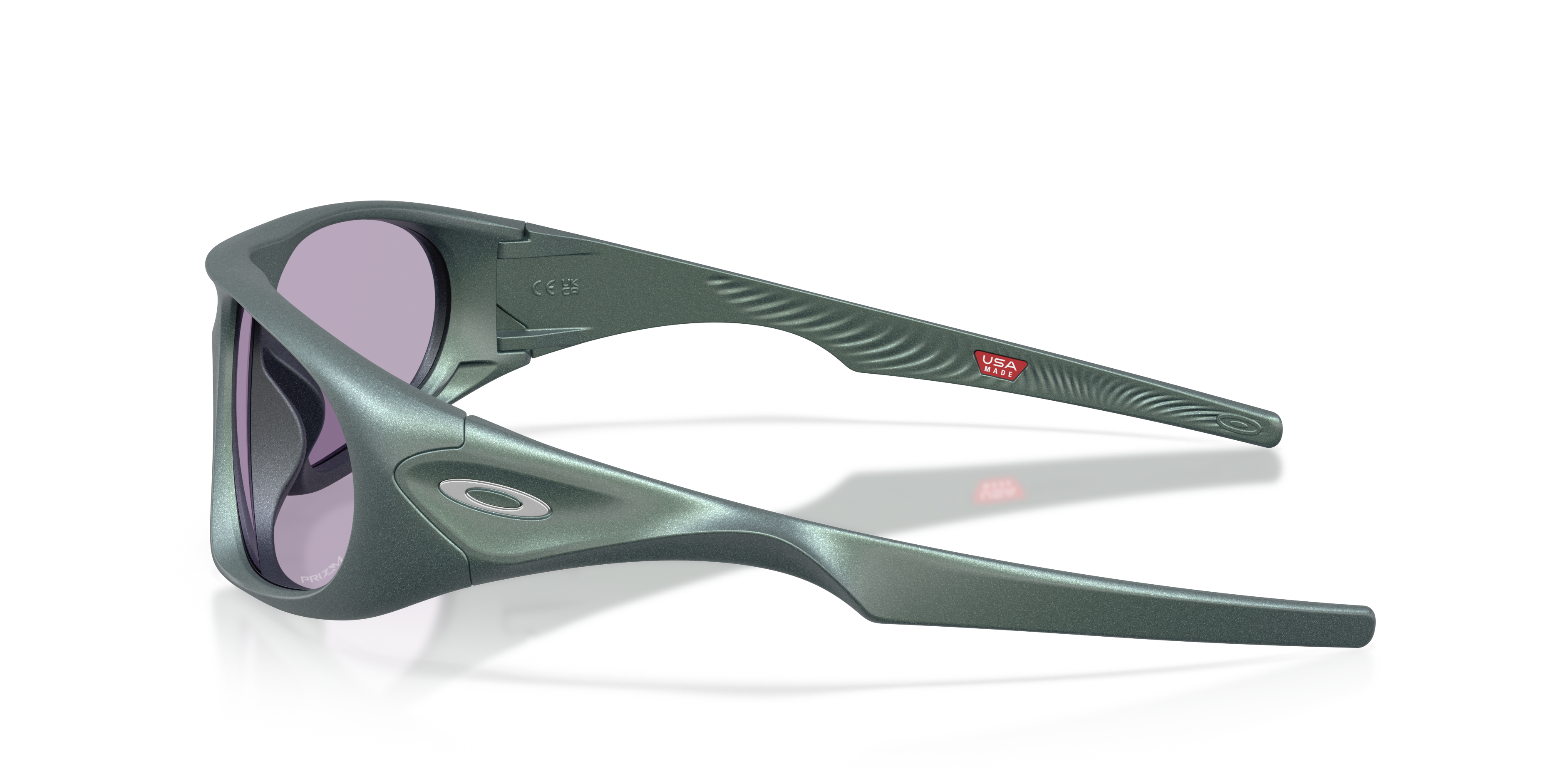 Oakley OO9528 Neoforma Unisex Oval Prizm Sunglasses - Matte Clear Frame