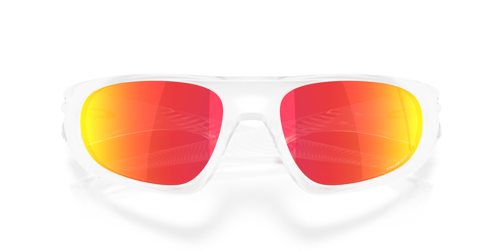 Oakley OO9528 Neoforma Unisex Oval Prizm Sunglasses - Matte Clear Frame