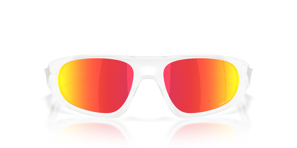 Oakley OO9528 Neoforma Unisex Oval Prizm Sunglasses - Matte Clear Frame