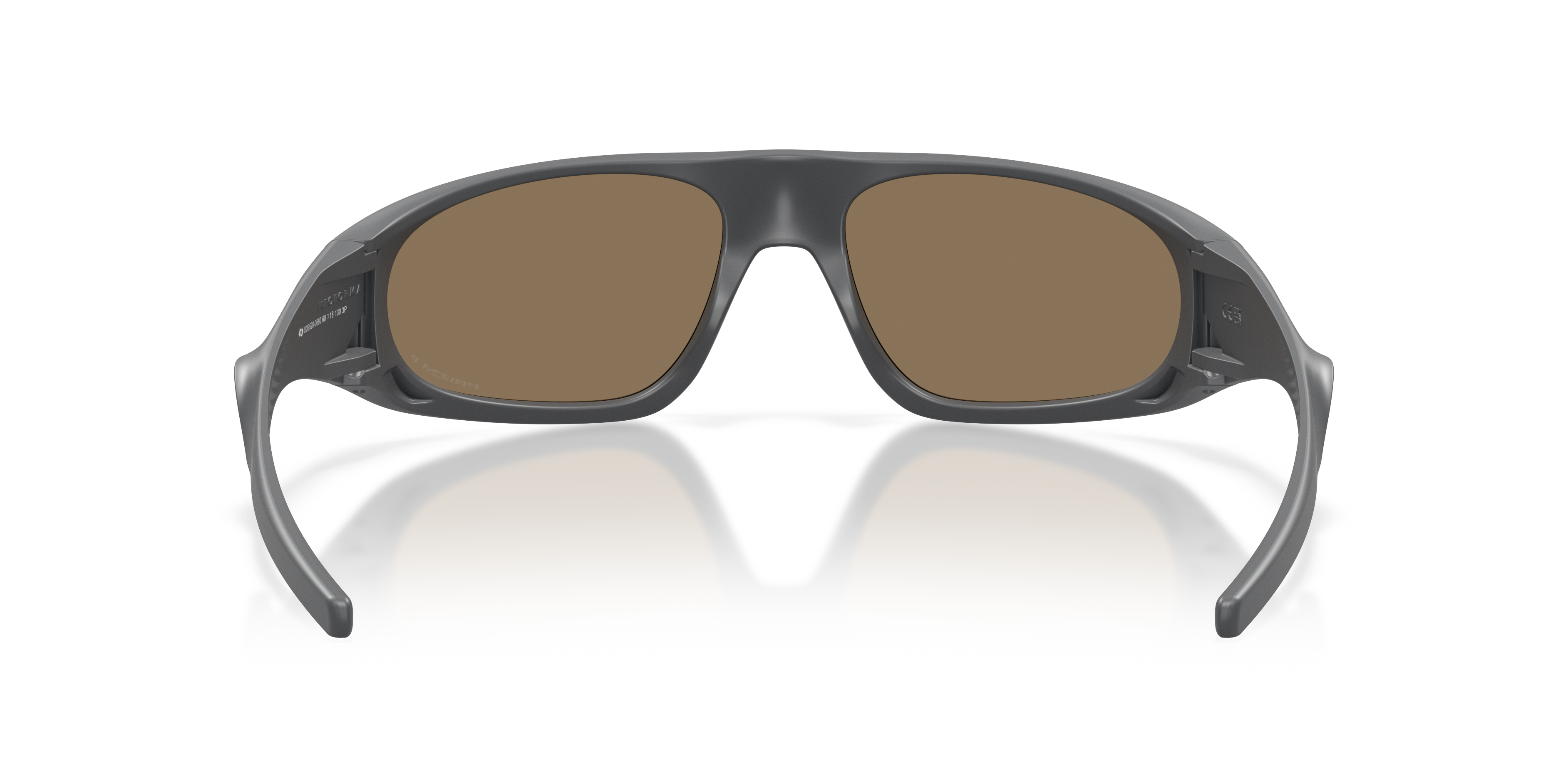 Oakley OO9528 Neoforma Unisex Oval Prizm Sunglasses - Matte Clear Frame