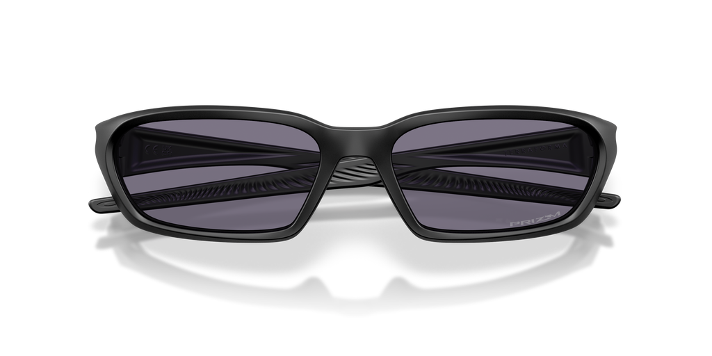 Oakley OO9530 Terraforma Unisex Rectangle Prizm Sunglasses - Matte Black Frame