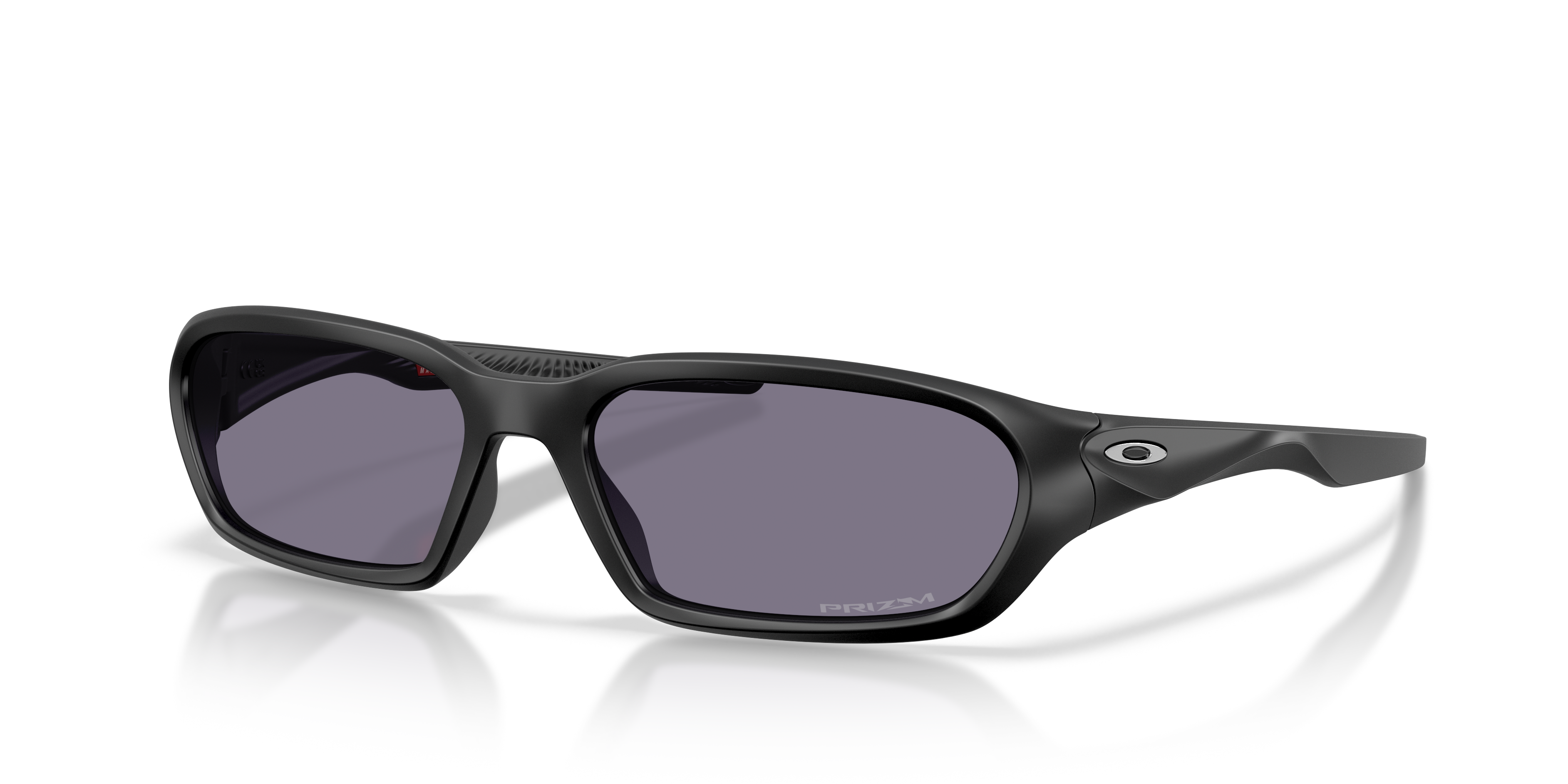 Oakley OO9530 Terraforma Unisex Rectangle Prizm Sunglasses - Matte Grey Smoke Frame