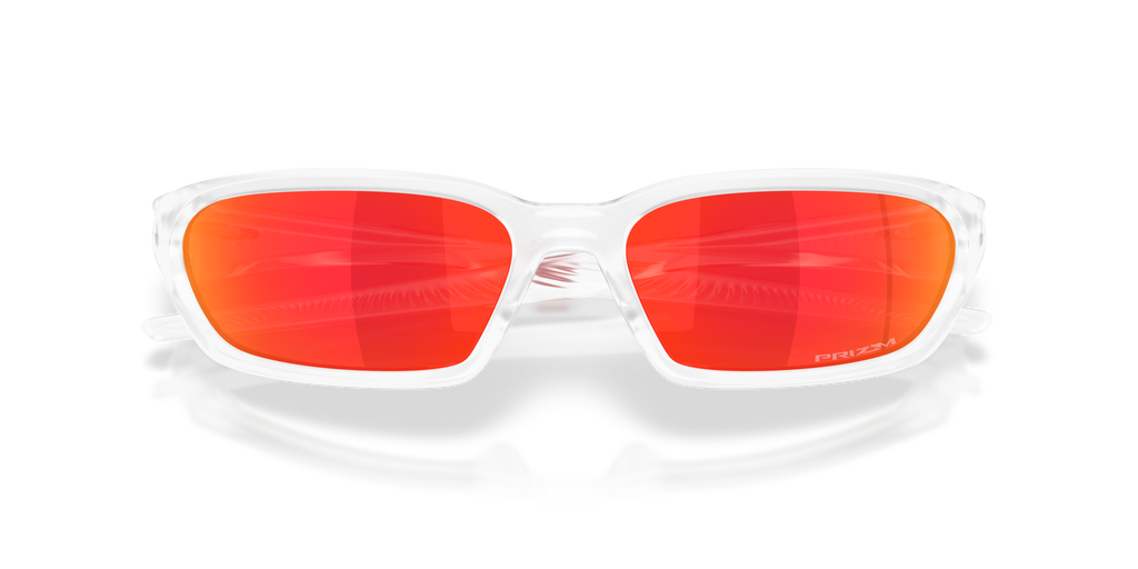 Oakley OO9530 Terraforma Unisex Rectangle Prizm Sunglasses - Matte Black Frame