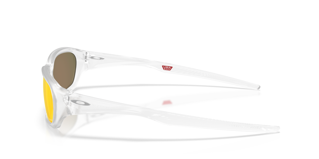 Oakley OO9530 Terraforma Unisex Rectangle Prizm Sunglasses - Matte Clear Frame