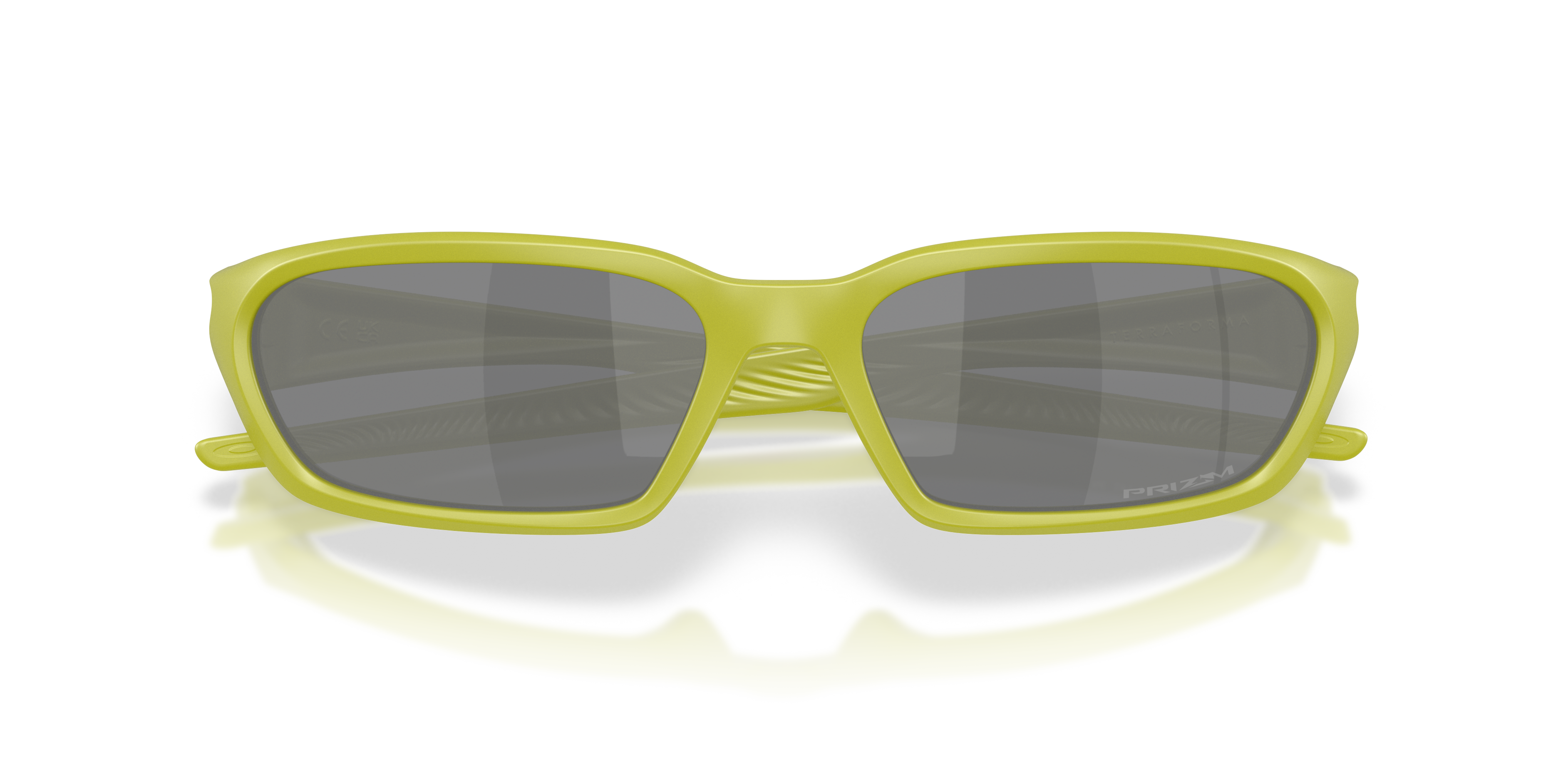 Oakley OO9530 Terraforma Unisex Rectangle Prizm Sunglasses - Titanium Frame