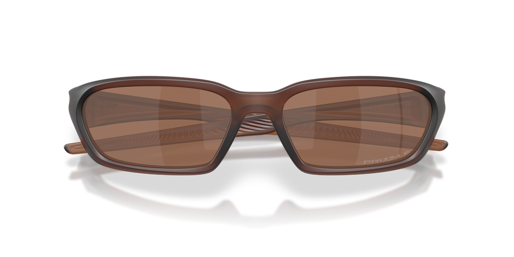 Oakley OO9530 Terraforma Unisex Rectangle Prizm Sunglasses - Matte Clear Frame