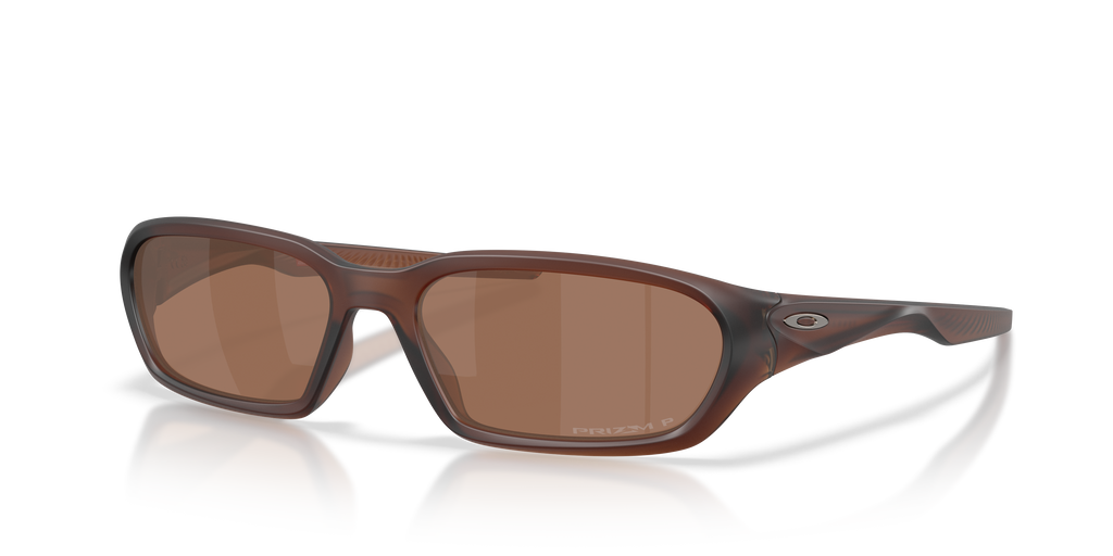 Oakley OO9530 Terraforma Unisex Rectangle Prizm Sunglasses - Matte Rootbeer Frame