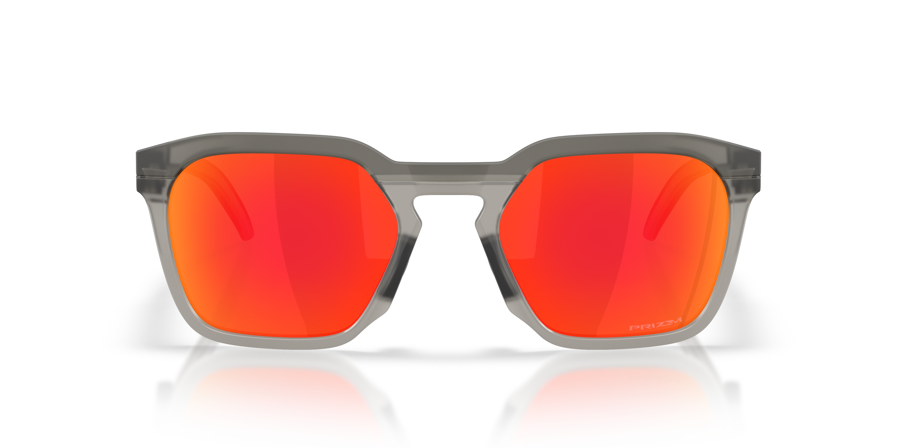 Oakley OO9533 HSTN SQ Unisex Square Prizm Sunglasses - Matte Mist Frame