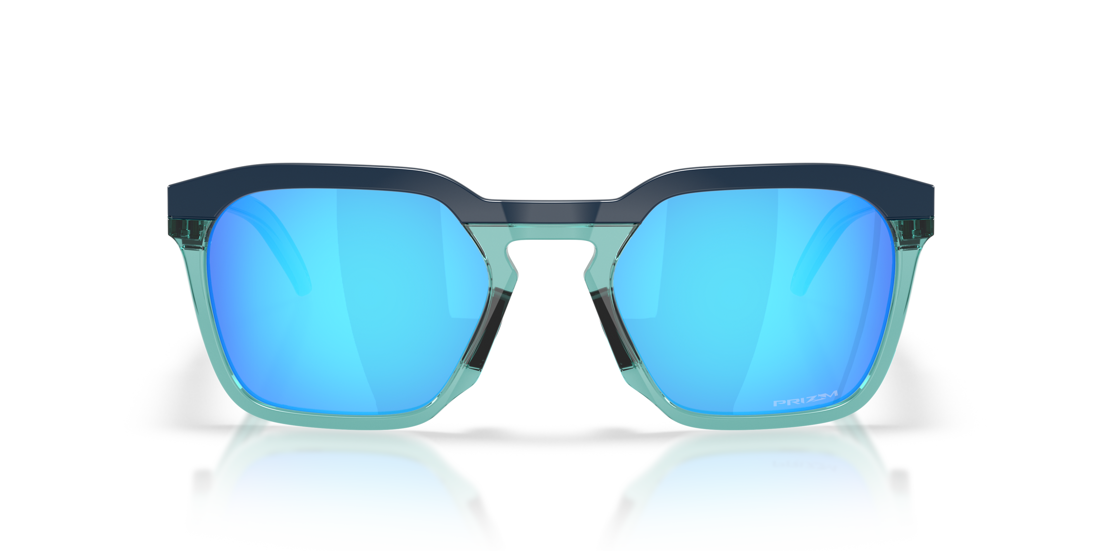 Oakley OO9533 HSTN SQ Unisex Square Prizm Sunglasses - Matte Mist Frame