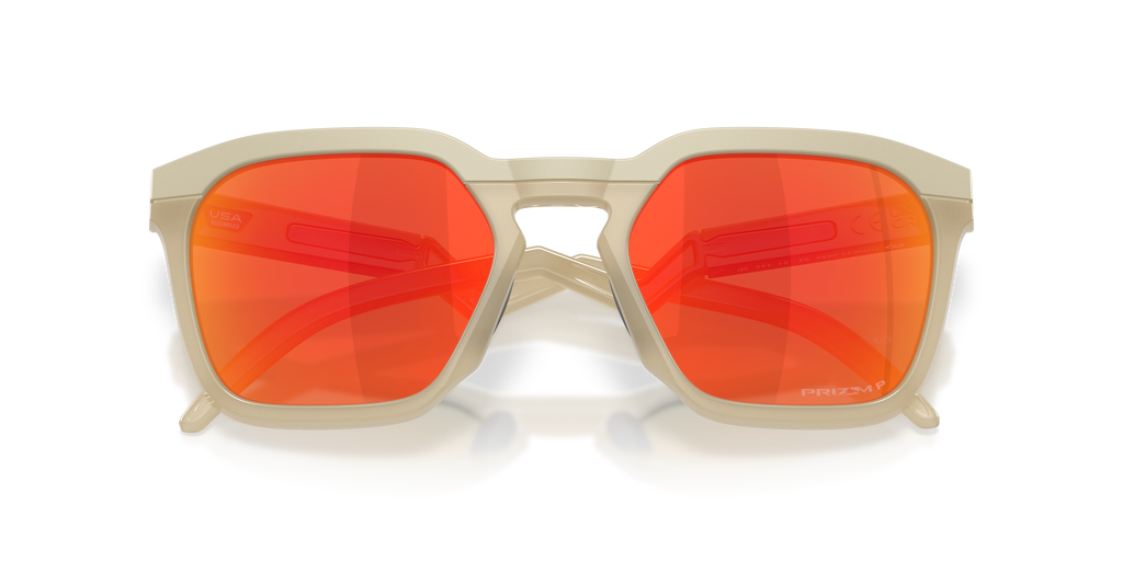Oakley OO9533 HSTN SQ Unisex Square Prizm Sunglasses - Abyss Frame