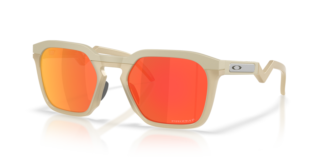 Oakley OO9533 HSTN SQ Unisex Square Prizm Sunglasses - Matte Black Frame