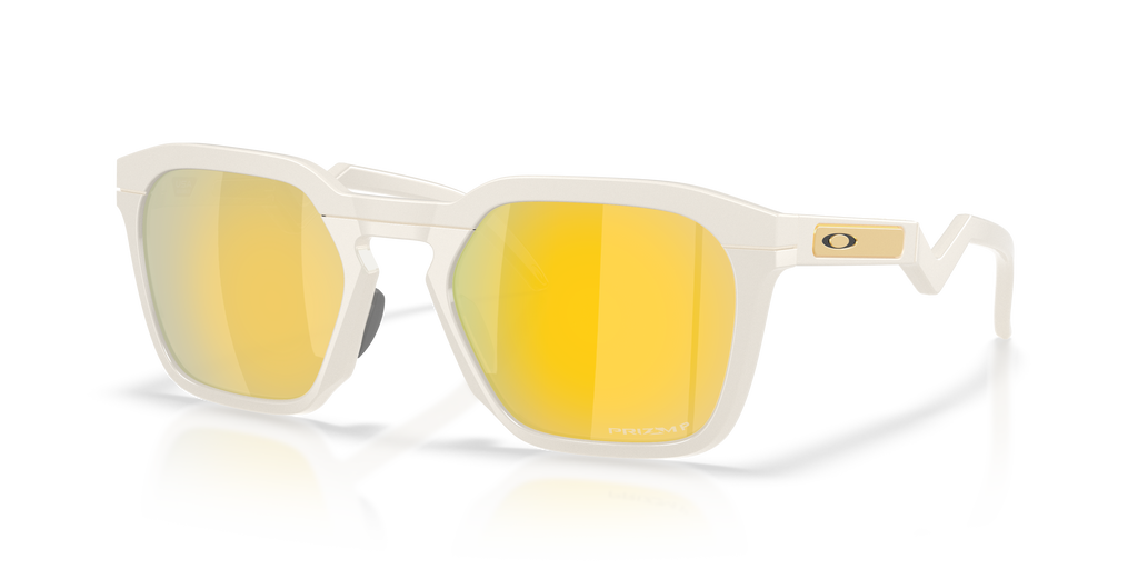 Oakley OO9533 HSTN SQ Unisex Square Prizm Sunglasses - Matte Grey Smoke Frame