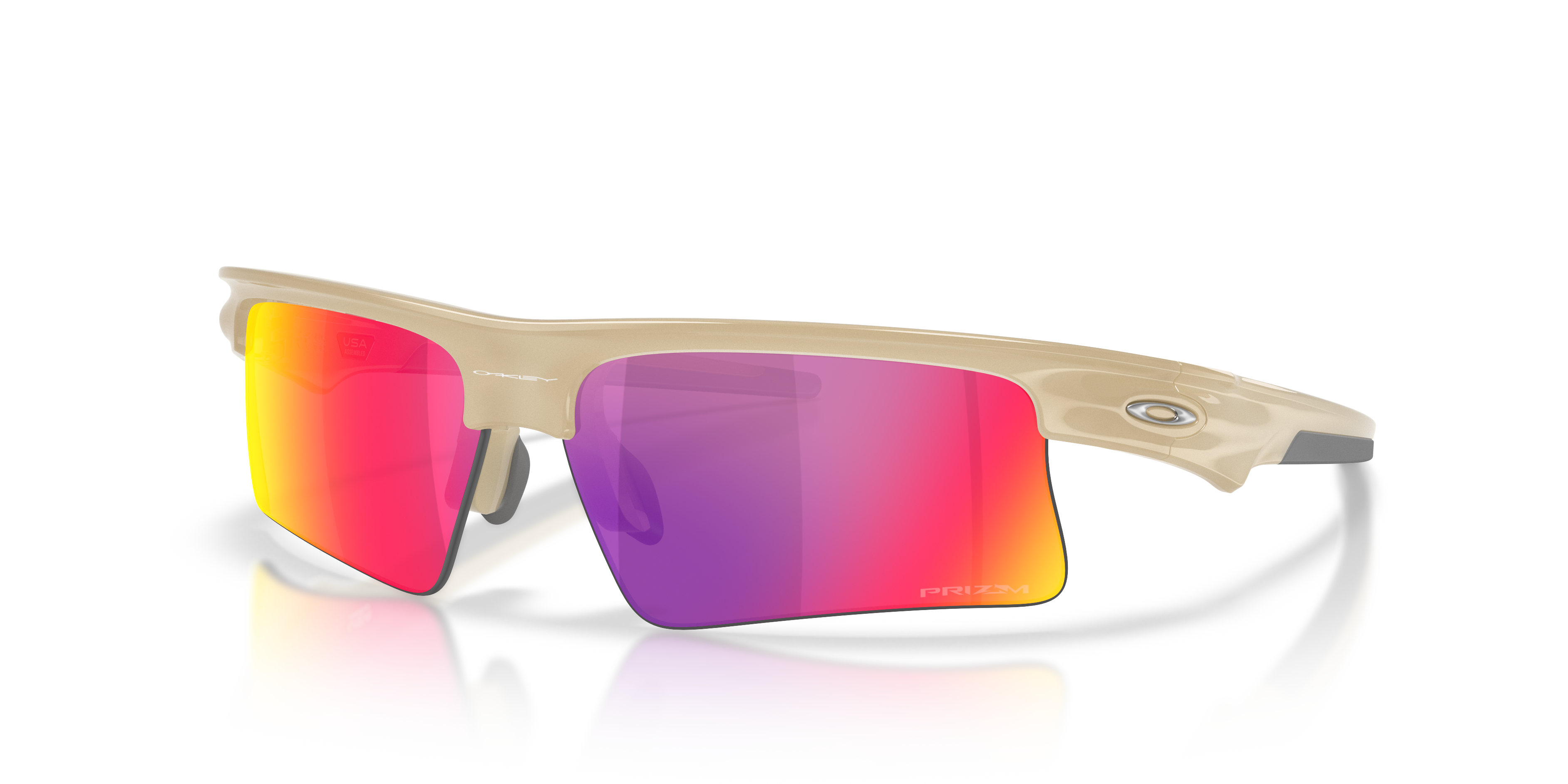 Oakley OO9534 Bisphaera Speed Unisex Prizm Sport Sunglasses - Sandstorm Frame