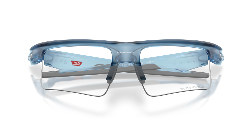 Oakley OO9534 Bisphaera Speed Unisex Prizm Sport Sunglasses - Sandstorm Frame